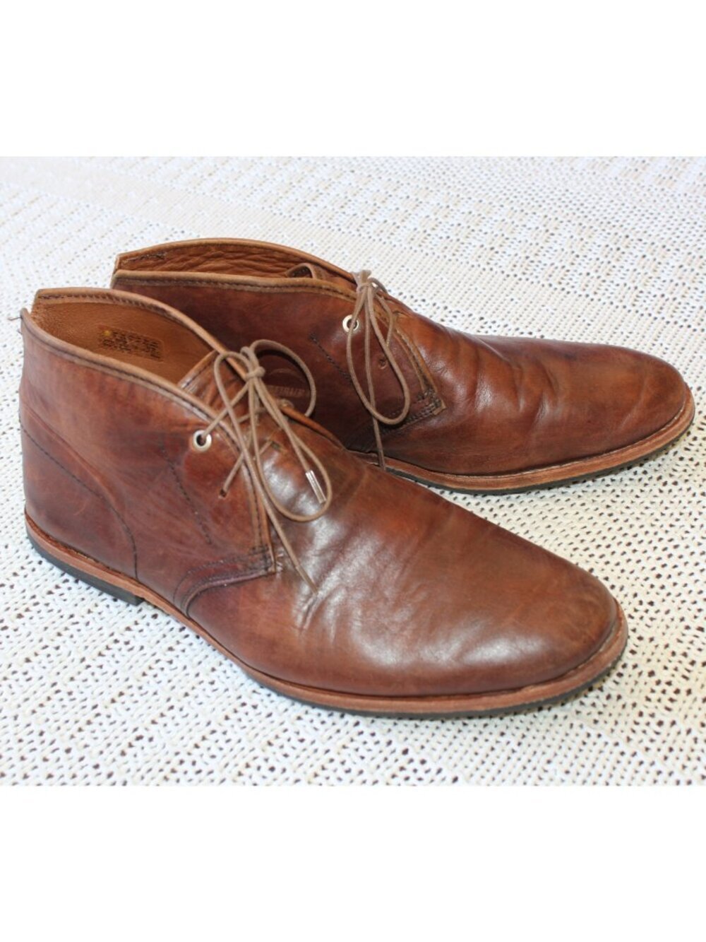 Timberland Boot Co Wodehouse Lost History Chukka Boots Size 12 US Brown Leather